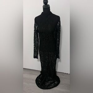 Fashion Nova Lace Maxi Dress